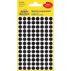 Avery Zweckform - Étiquette Zweckform 3009 ronde 8mm noir 416 étiquettes | 10 pièces