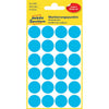 Avery Zweckform -  Etiket avery 3005 rond 18mm blauw 96st
