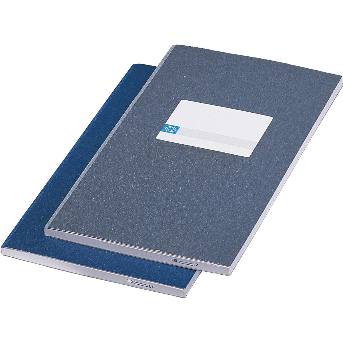 Atlanta von Jalema – Kassenbücher 2 x 1 Spalte, Farbe: Blau