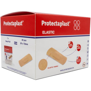 Protectaplast - Proteclast Tear Wear Elastic Easy-Pull, ft 25 x 72 mm, 5 x 36 Stück