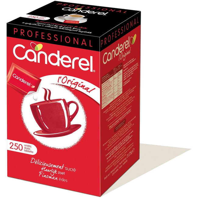 Canderel - Zuckertabletten 85 g, Schachtel mit 250 Teilen