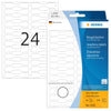 HERMA - Etiquette 2510 10x49mm blanc 576 étiquettes