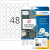 HERMA - Etiquette 4387 30mm amovible blanche 1200 étiquettes