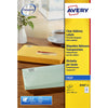 Avery - Etikett J8560-25 63,5 x 38,1 mm transparent 525 Etiketten