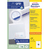 Avery Zweckform - Étiquette Zweckform 3653 105x42,3Mm blanc 1400 pièces