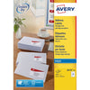 Avery -  Etiket J8159-10 63.5x33.9mm wit 240 etiketten
