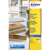 Avery - Etiquette J8565-25 99,1x67,7mm transparente 200 étiquettes