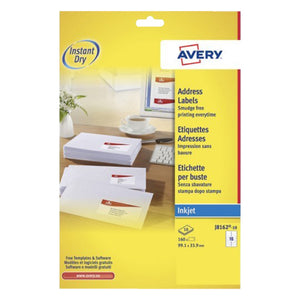 Avery -  Etiket  j8162-10 99.1x33.9mm wit 160st | 10 stuks
