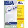 Avery Zweckform -  Etiket avery 3653 105x42.3mm wit 2800st