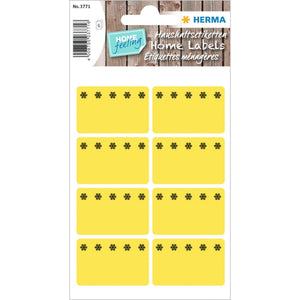 HERMA -  Etiket  3771 26x40mm diepvries geel 48st | 10 stuks