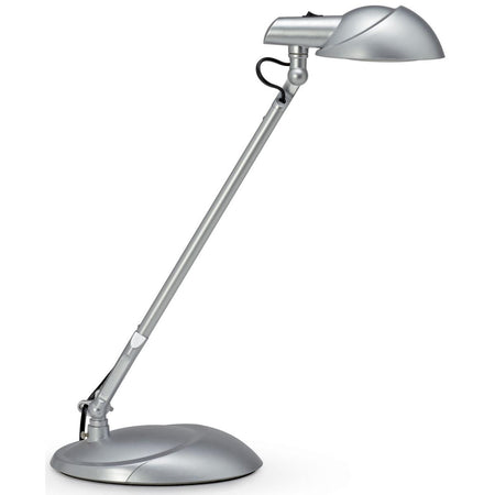 Maul -  storm bureaulamp, LED, op voet, zilver