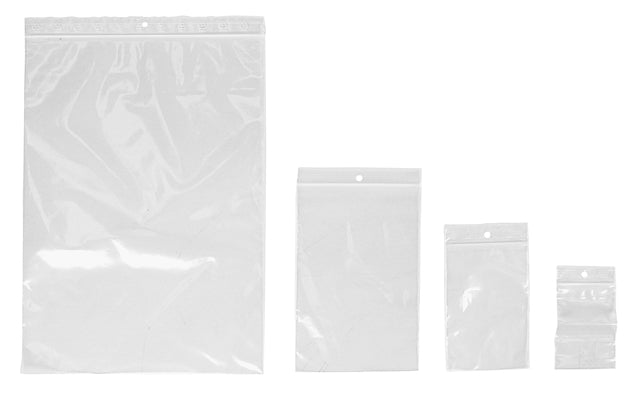 IEZZY -  Verpakkingszak grip 160x230mm 50mu hersluitbaar 25 stuks