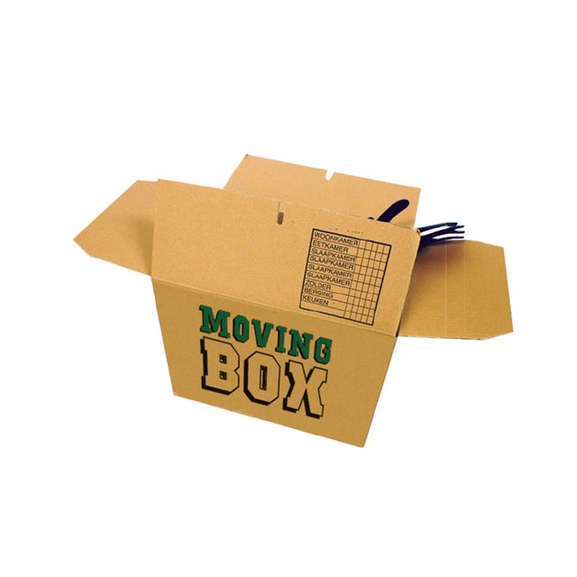 Cleverpack -  Verhuisdoos  bedrukt 480x320x360 25st