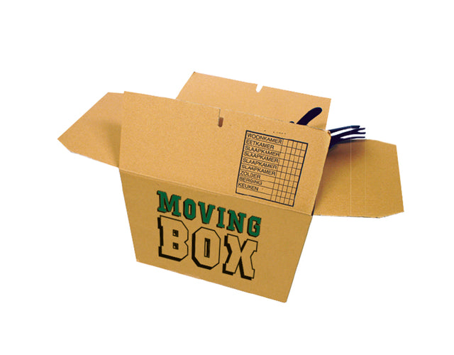 CleverPack - Carton de déménagement imprimé 480x320x360mm pack de 25 pièces