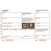 IEZZY - Frachtbrief BVA 1001 19x12cm 3fach 100 Stück blanko