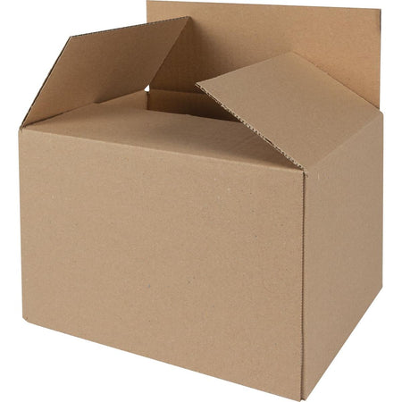 Klika - Carton d'expédition, vague simple, 3 mm, marron, pi 230 x 190 x 160 mm
