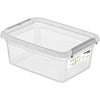 DONAU Home - boîte de rangement, 1,5 litres, transparente
