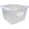 DONAU HOME -   opbergdoos, 32 liter, transparant
