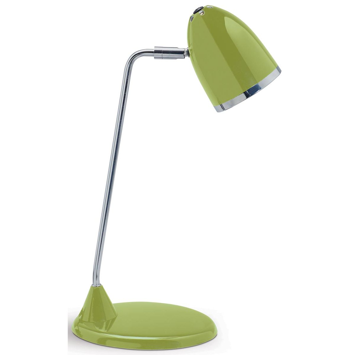 Maul -  let bureaulamp, spaarlamp, op voet, groen
