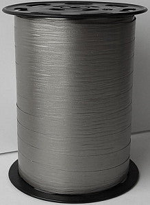 Curly Ribbon - Curly Ribbon Paperlook 10mm x 250 Meter Farbe 05 Silber