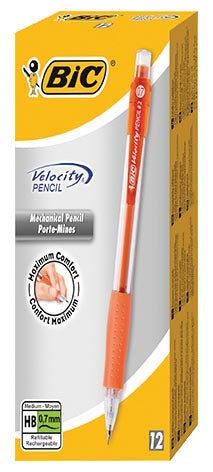 Bic - Porte-mine Velocity HB 0,7mm assorti