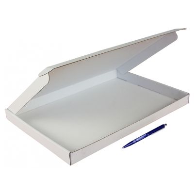 Klika - Boîtes aux lettres 346 x 255 x 28 mm (format a4+) blanc | 50 pièces