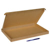 Klika - Boîte aux lettres A4+ avec rabat 370x260x28mm marron 50 pièces