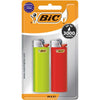 BIC -   Maxi vuursteen aansteker, blister van 2 stuks in geassorteerde kleuren
