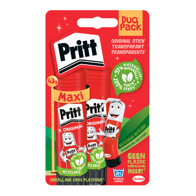 Pritt - Klebestift Stick Original 43gr Blister | 12 Stück