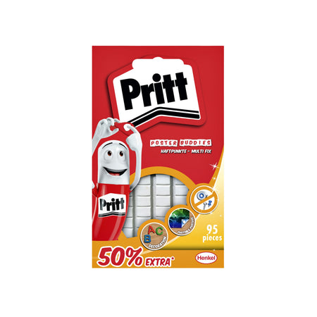 Pritt -  Poster buddies dz kleefpads 95st | 24 stuks