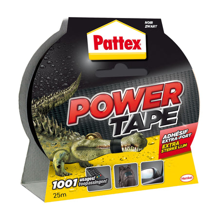 Pattex - Ruban adhésif Power e 50mmx25m noir