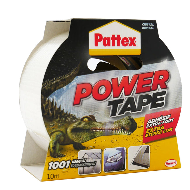 Pattex - Ruban adhésif Power e 50mmx10m transparent | 6 pièces