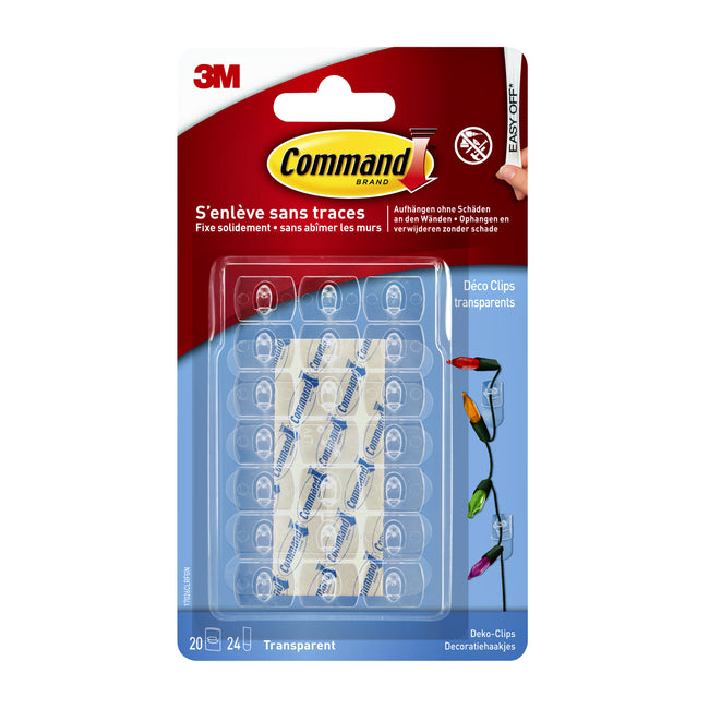 Command -  Sierklemmen  incl bevestigingsstrip tr