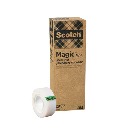 Scotch -  Plakband magic 900 19mmx33m onzichtbaar mat