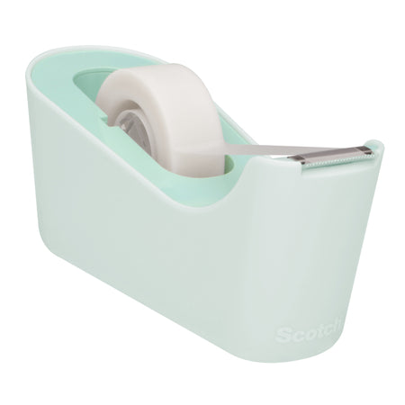 Scotch - Support ruban adhésif C18 menthe + 1 rouleau de magie e 19mmx33m