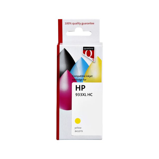 Quantore - Inkcartridge HP 933xl CN056CN HC Geel