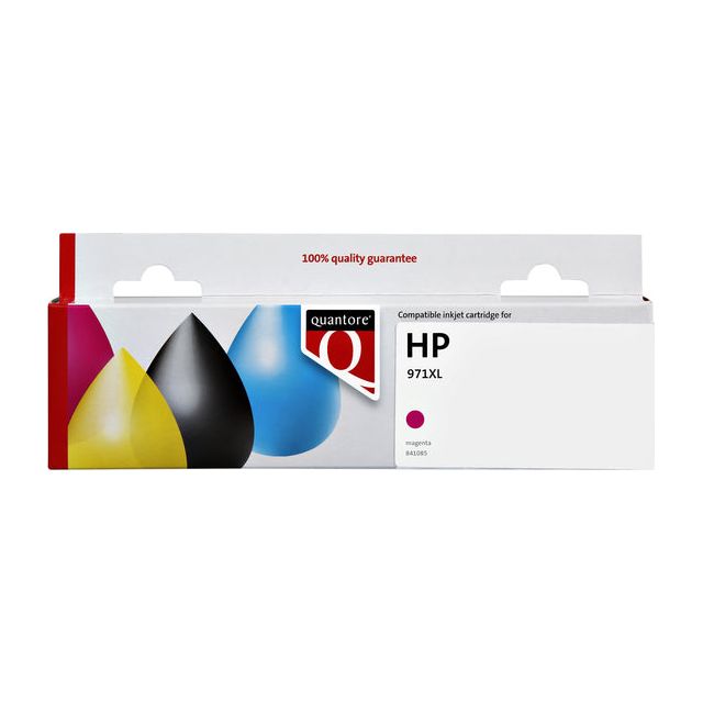 Quantore - Inkcartridge HP 971XL CN627CN rot | 6 Stücke