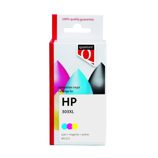 Quantore -  Inktcartridge hp 303xl t6n03cn hc kleur
