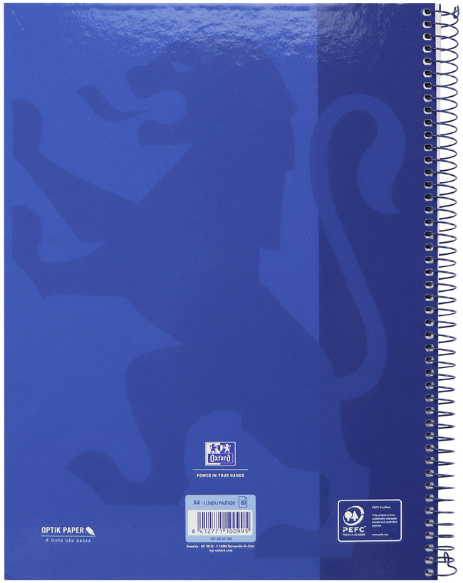Oxford -  Notitieboek oxf classic europeanb a4+ lijn dbl | 10 stuks