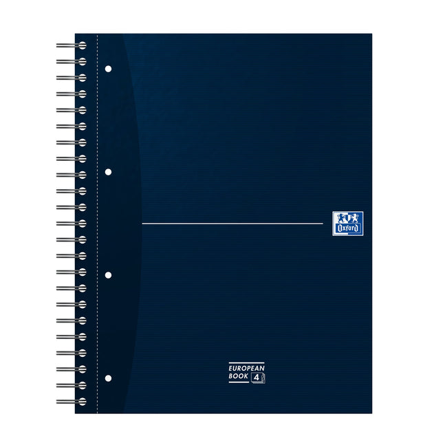 Oxford -  Collegeblok  europeanbook a4+ 120 vel ass