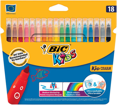 Bic Kids - feutre Kid Couleur 18 feutres