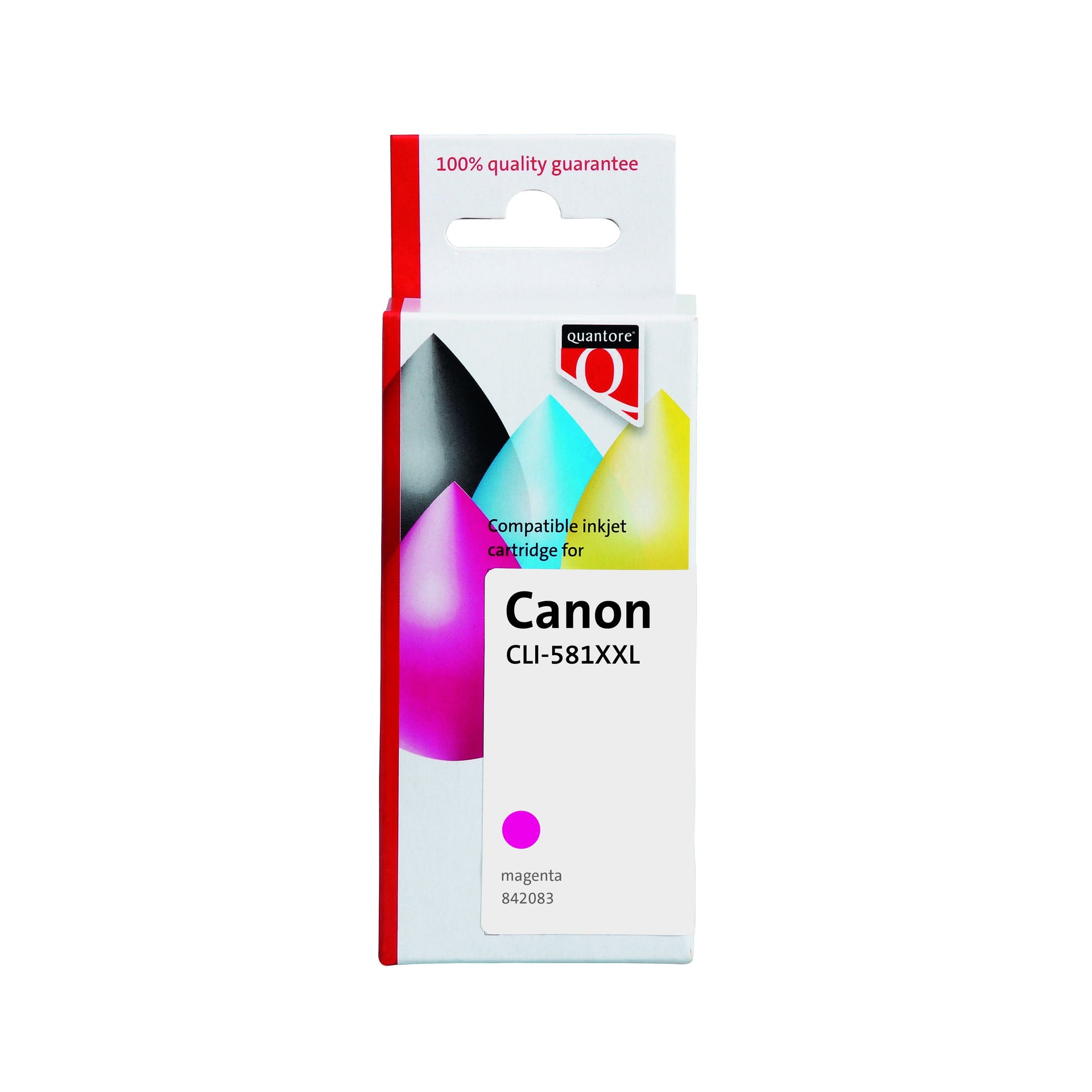 Quantore -  Inktcartridge canon cli-581xxl rood