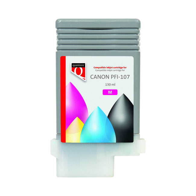 Quantore -  Inktcartridge canon pfi-107 rood