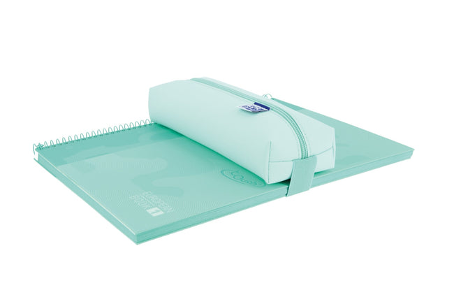 Oxford -  Pennenetui  live en go pastel blauw | 5 stuks