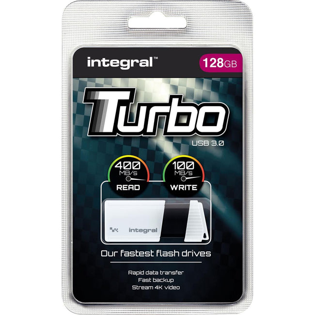 Integral -  Turbo USB 3.0 stick, 128 GB