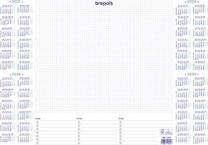 Brepols – Schreibtisch-Basisblock, 2026