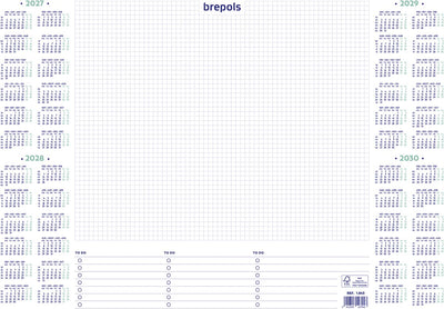 Brepols – Schreibtisch-Basisblock, 2026