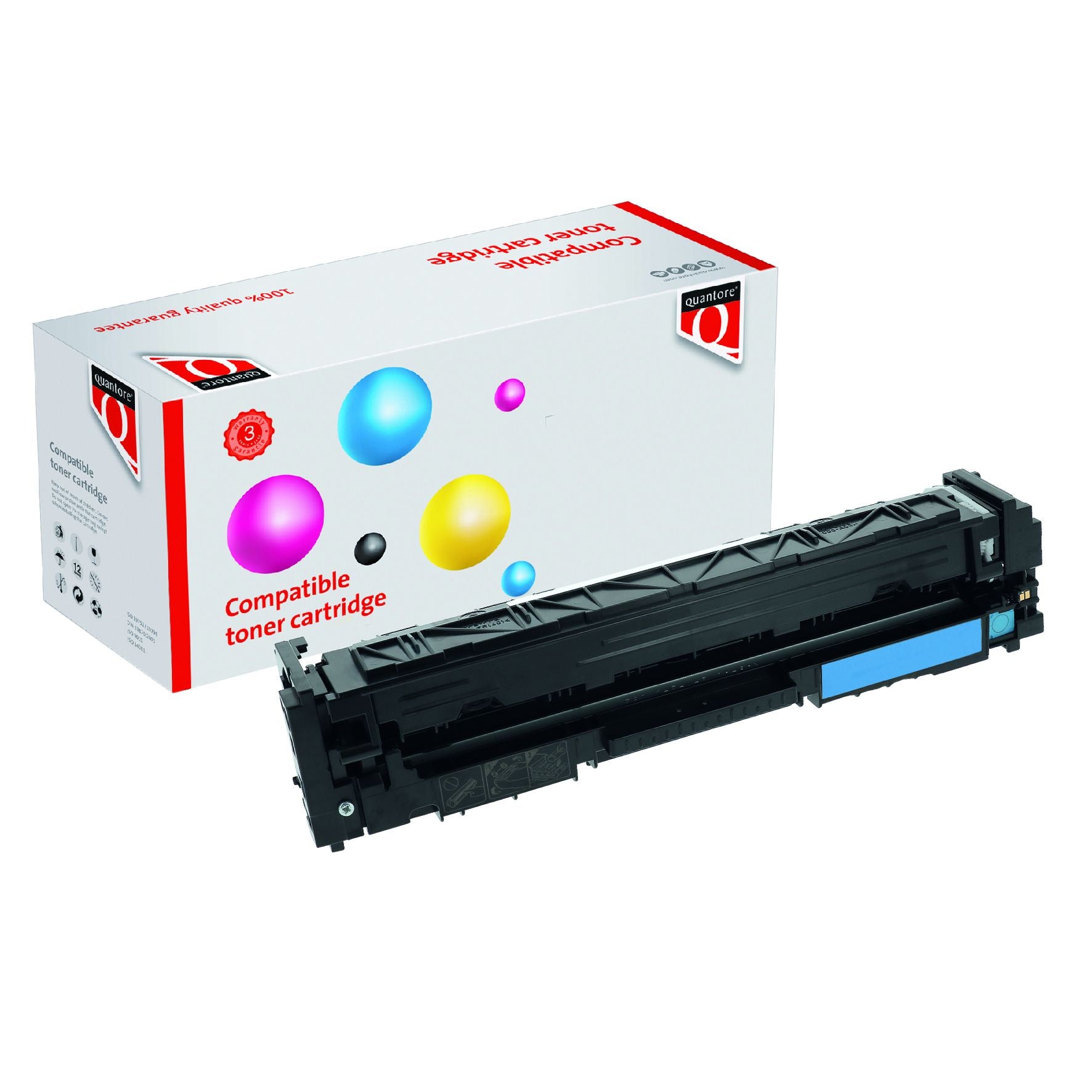 Quantore -  Tonercartridge hp cf531a 205a blauw