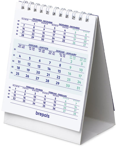 Brepols -   bureaukalender, staand, 2027