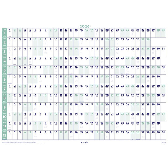 Brepols - Jahresplaner, 2026